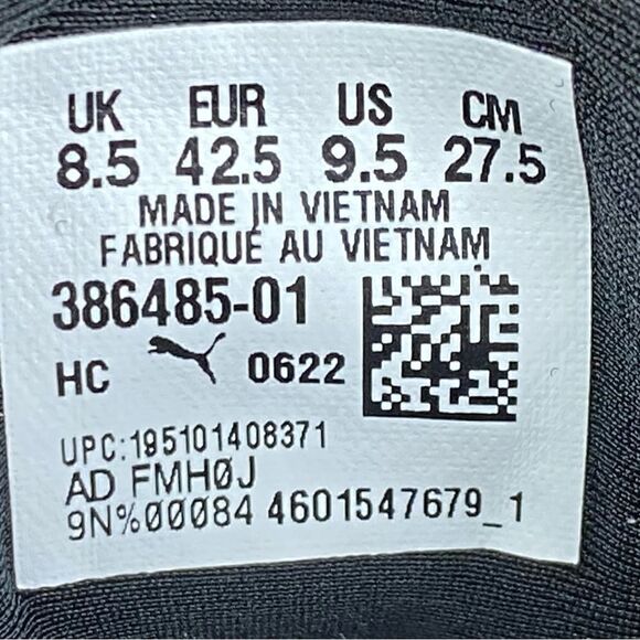 ✅PUMA x JOSHUA VIDES TRC Blaze Sneakers Mens Size 9.5 - Picture 9 of 10